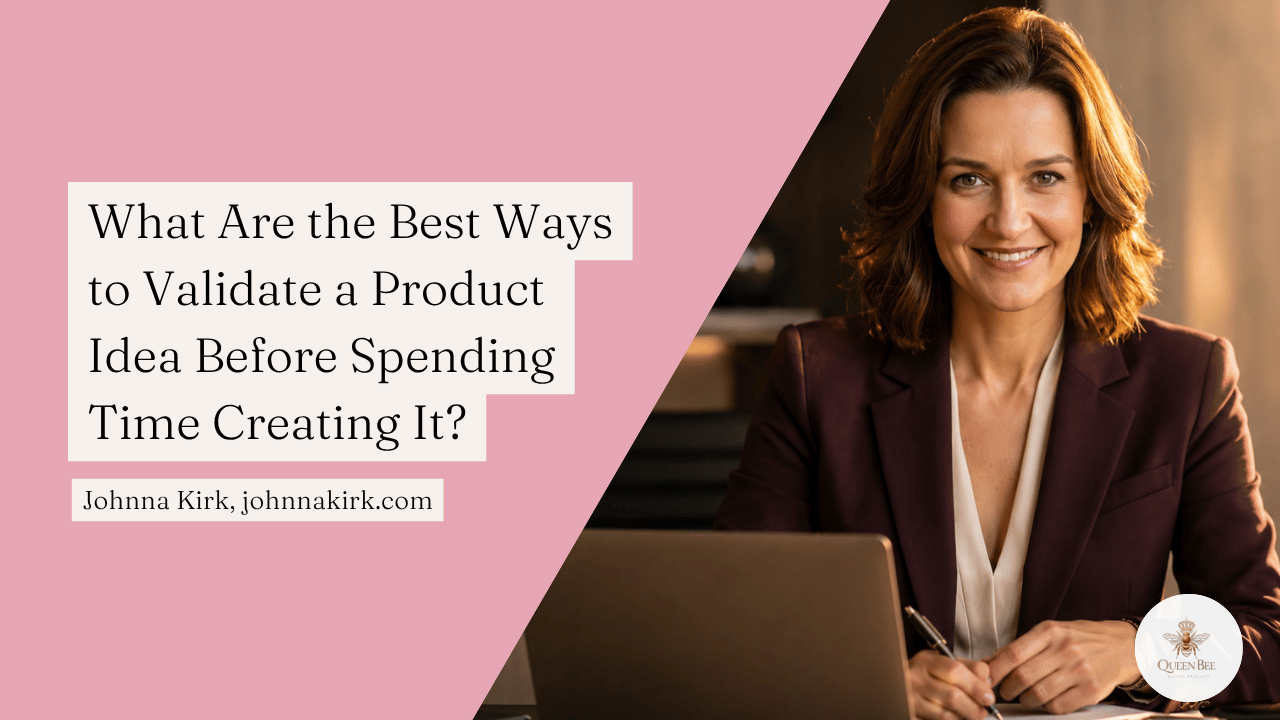 What Are the Best Ways to Validate a Product Idea Before Spending Time Creating It?