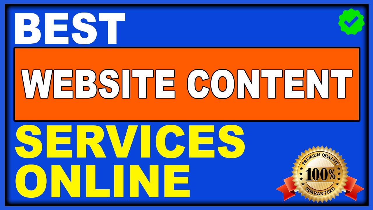 Best Website Content Services To Buy Online