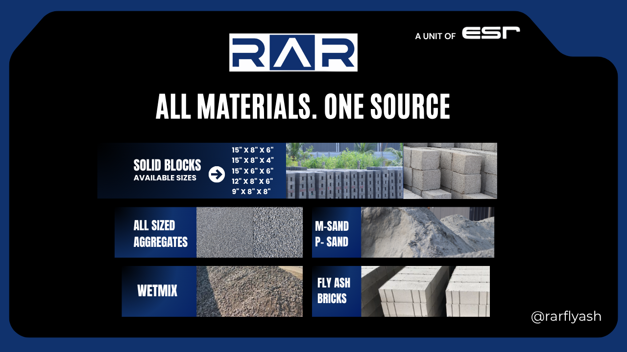 Construction Material Suppliers in Coimbatore: Choosing the Right Partner for Your Project