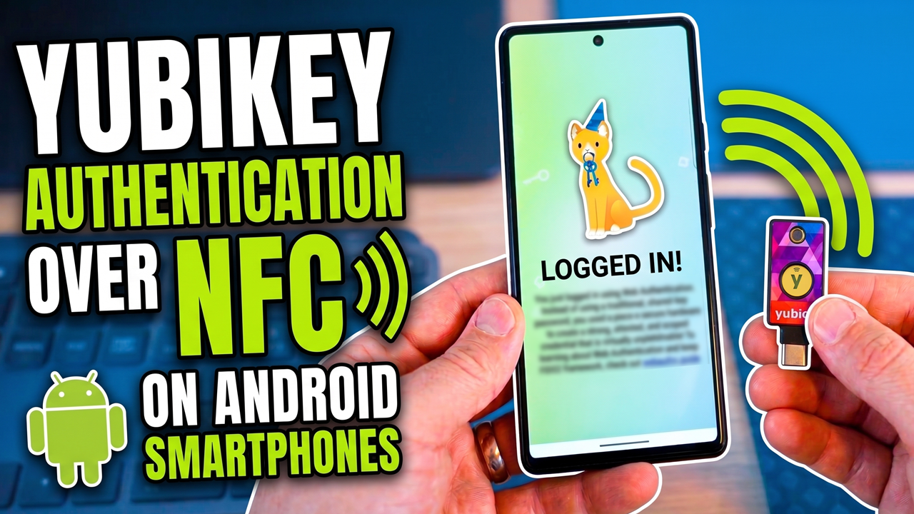 Passkey (FIDO2) over NFC on Android is finally here!