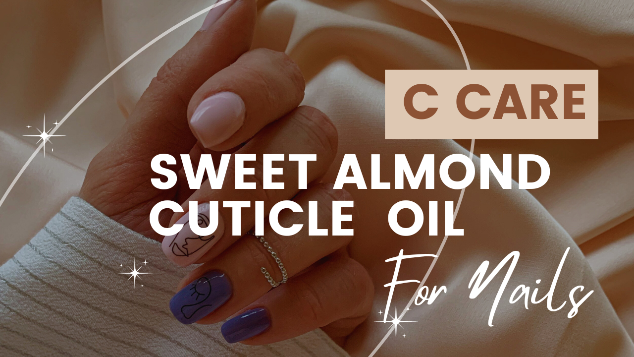 C CARE Sweet Almond Cuticle Oil For Nails