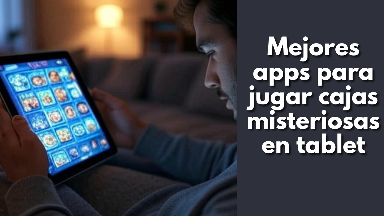 Mejores apps para jugar cajas misteriosas en tablet