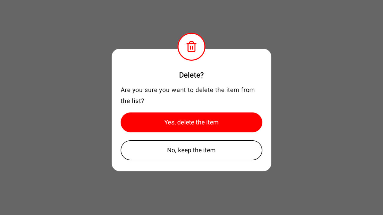 Android Jetpack Compose: Custom Dialog with Source Code