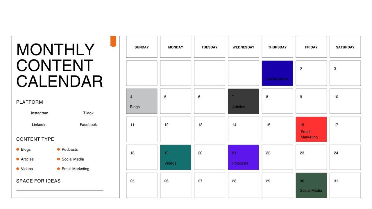 How to Plan a Content Calendar