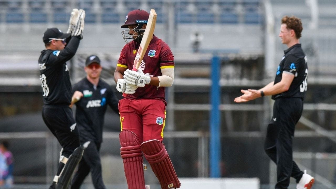West Indies vs New Zealand, 4th ODI Match Highlights 2026