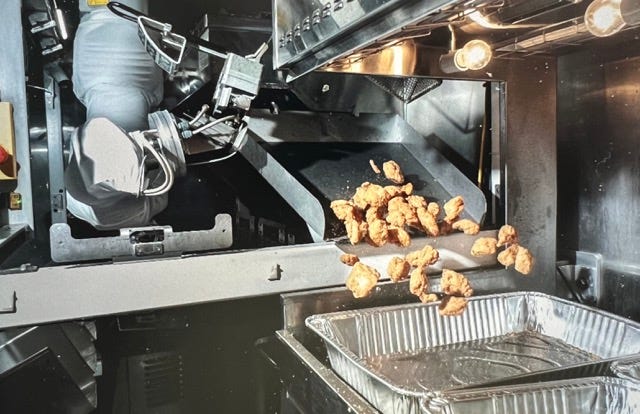 The first fast food robot in the world. Probably – Robotics & Automation  News