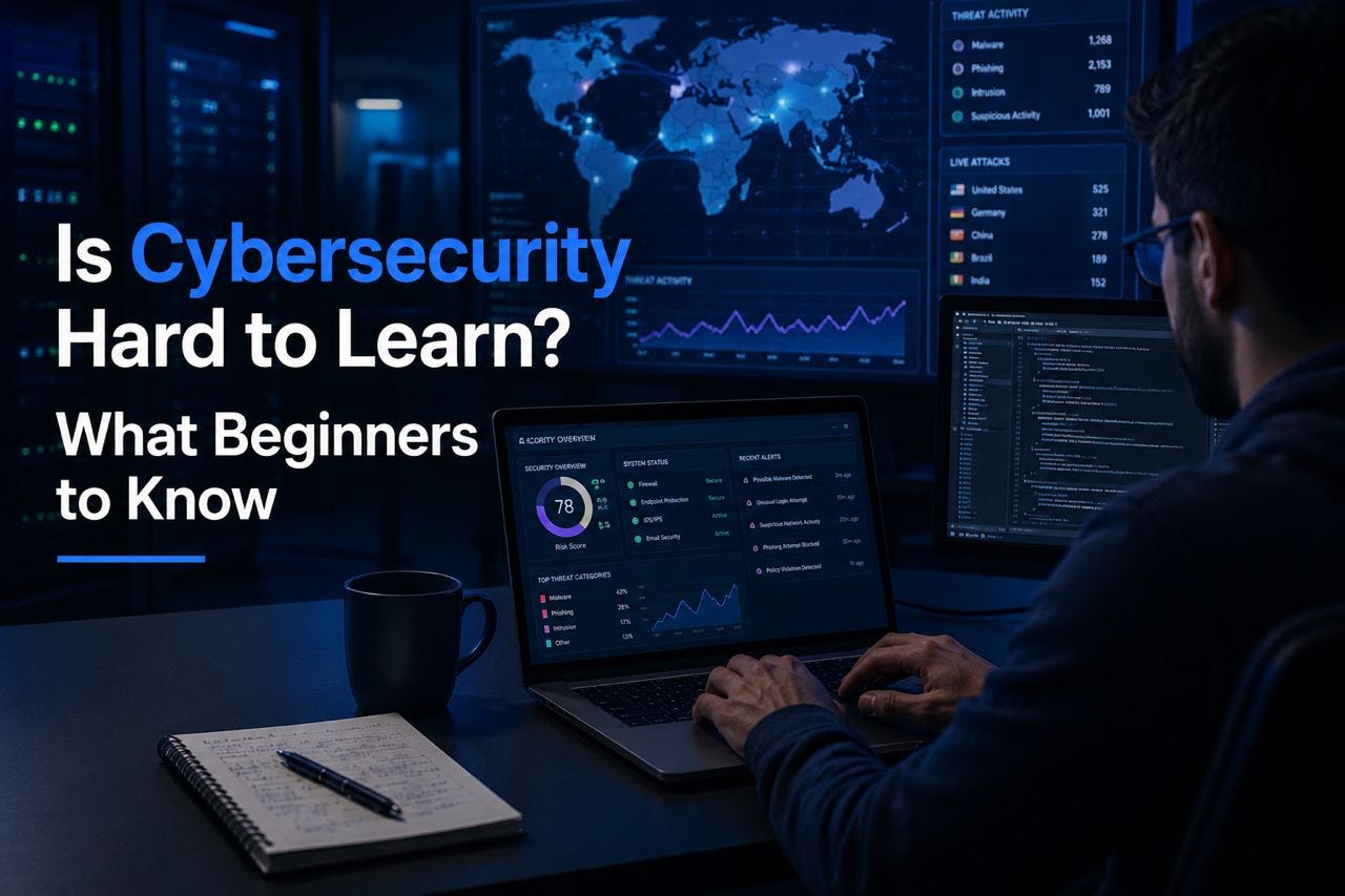 Is Cybersecurity Hard to Learn? What Excelmindcyber Wants Beginners to Know