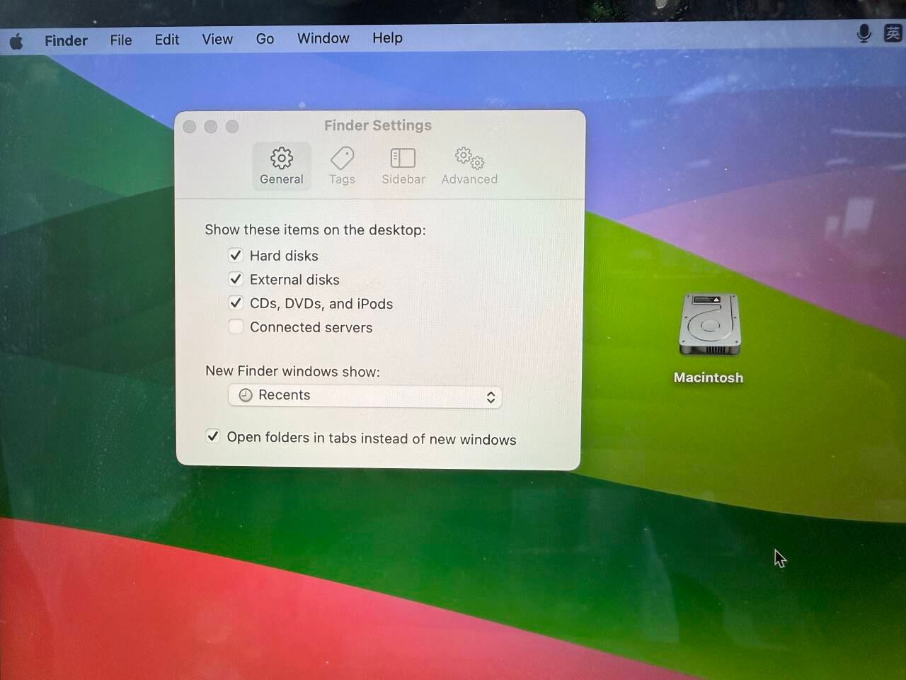 Why Is Macintosh HD Showing on My Mac Desktop?