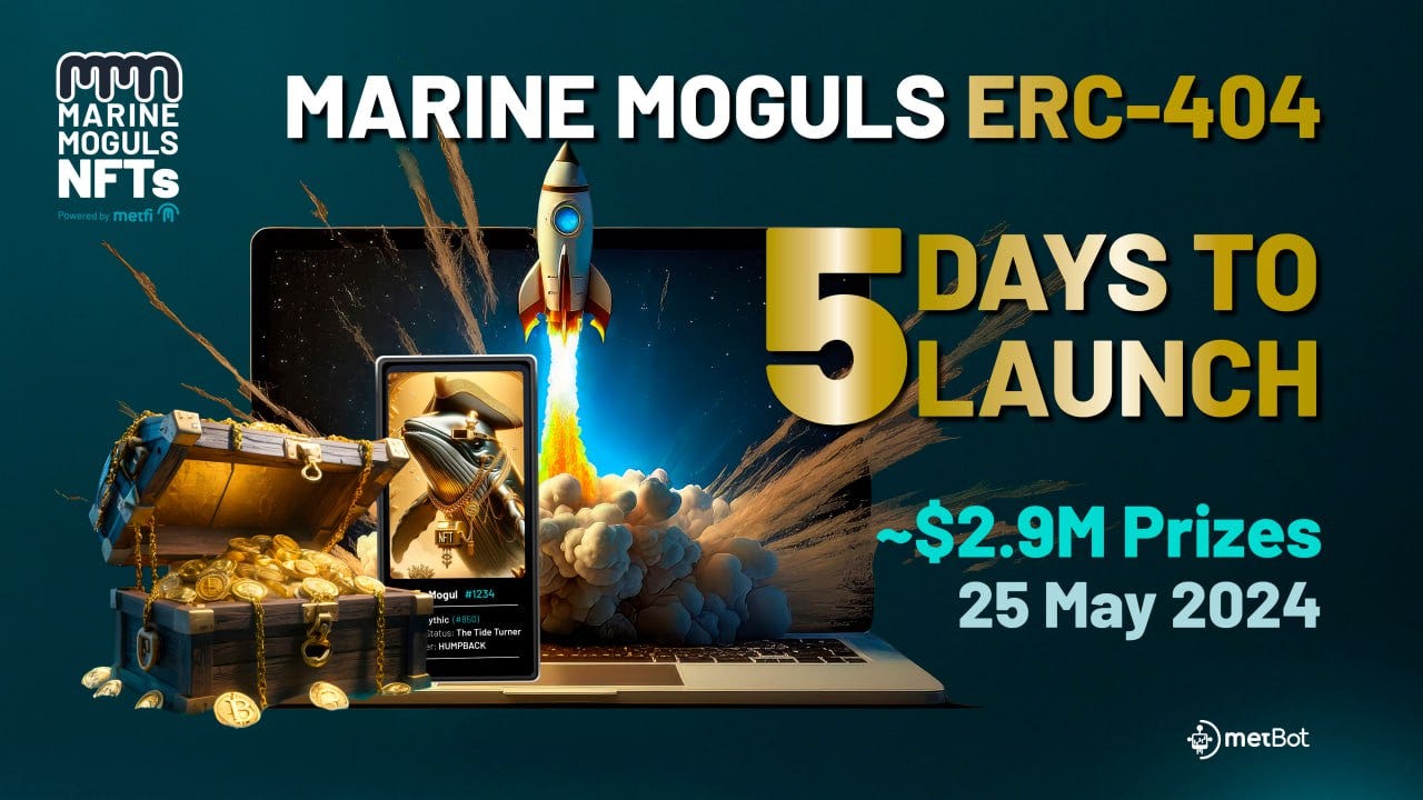 5 Days To Marine Moguls ERC-404 Launch