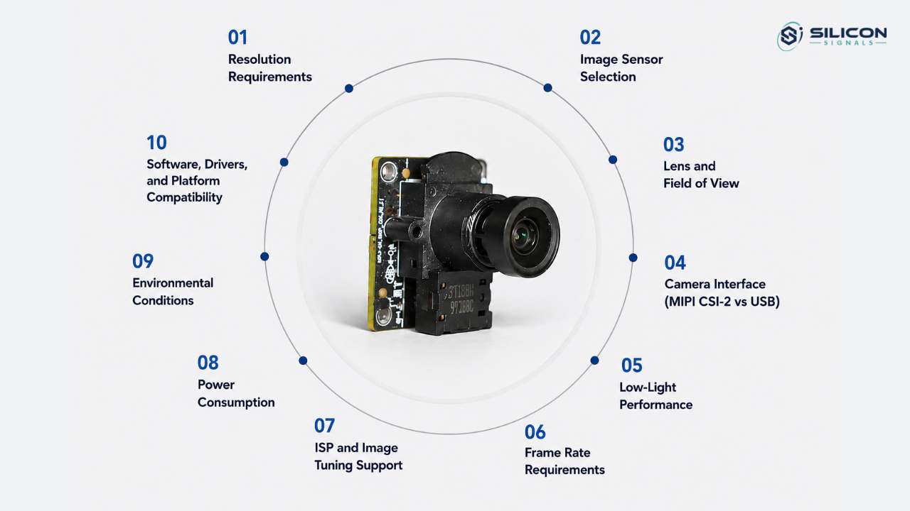 How to Choose the Right Embedded Vision Camera Module