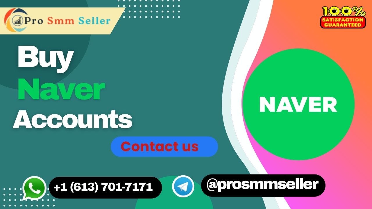 Where to Buy Naver Accounts with Instant Delivery and Full Access