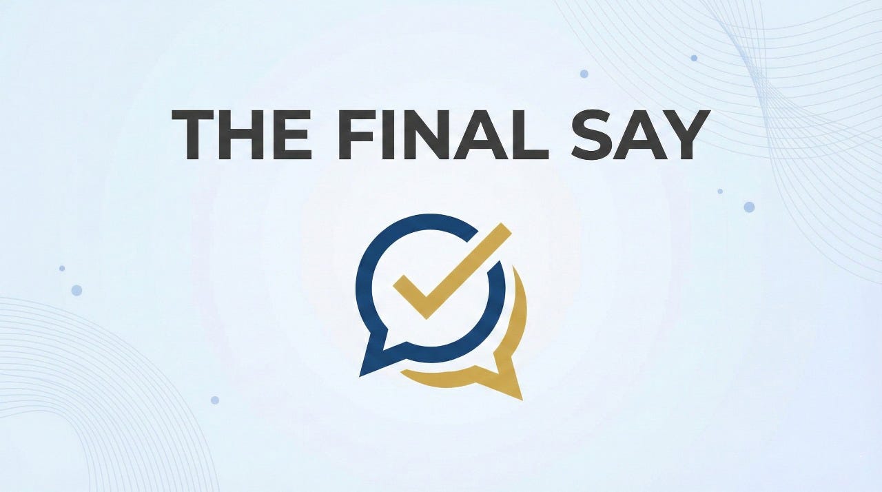 The Final Say