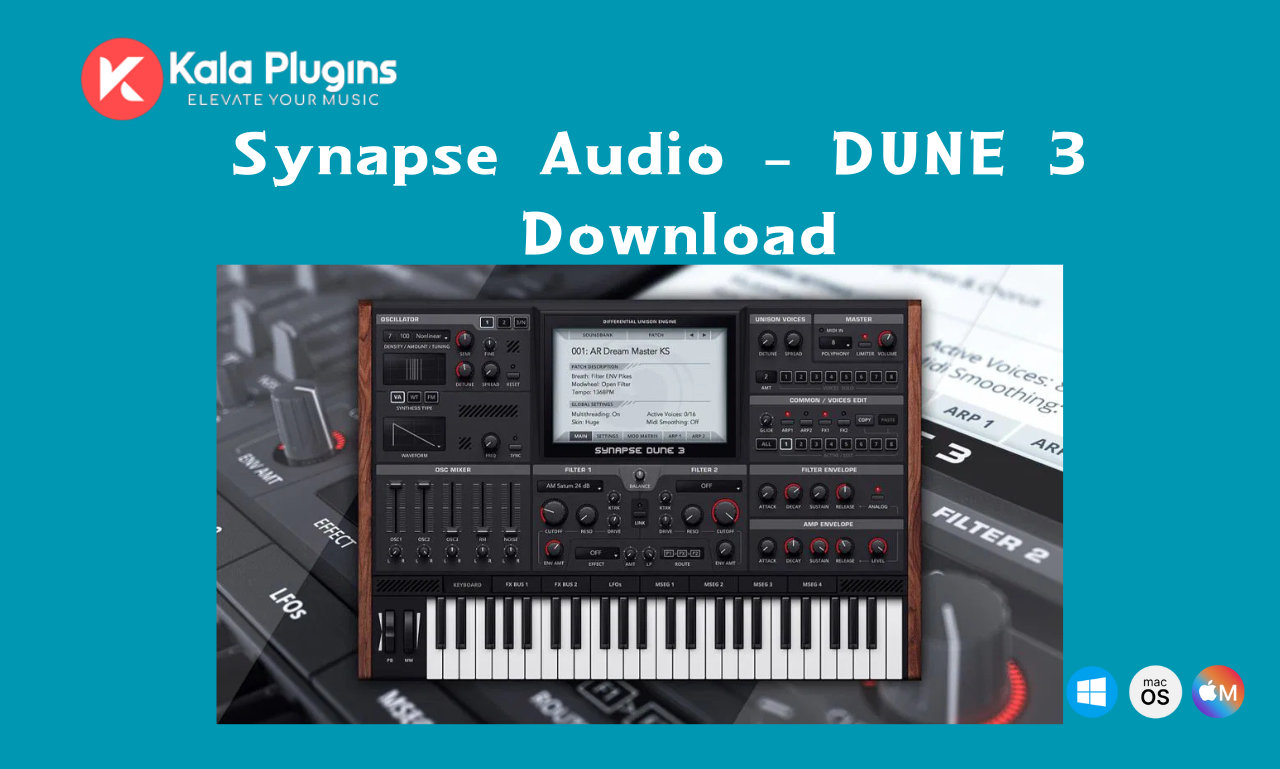 How to Download Synapse Audio — DUNE 3
