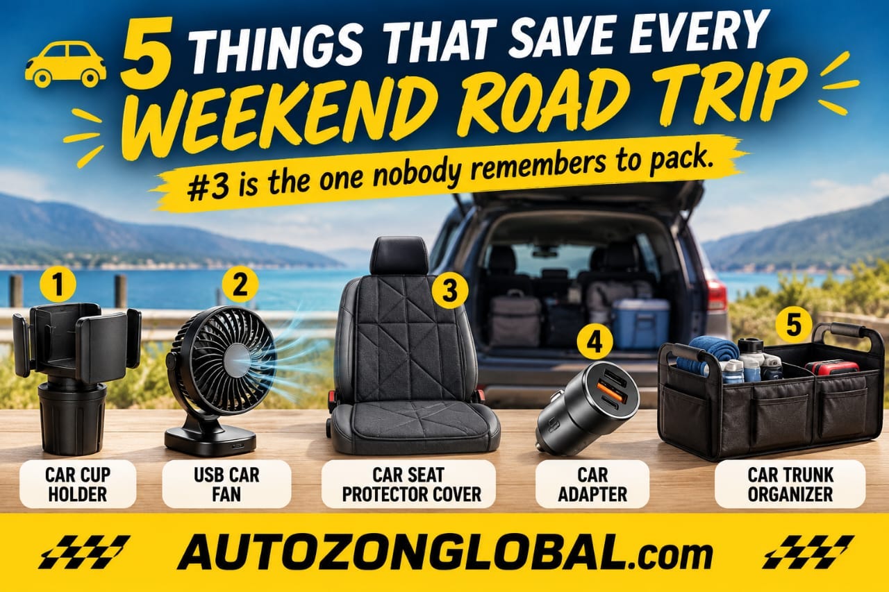 5 things that save every weekend road trip