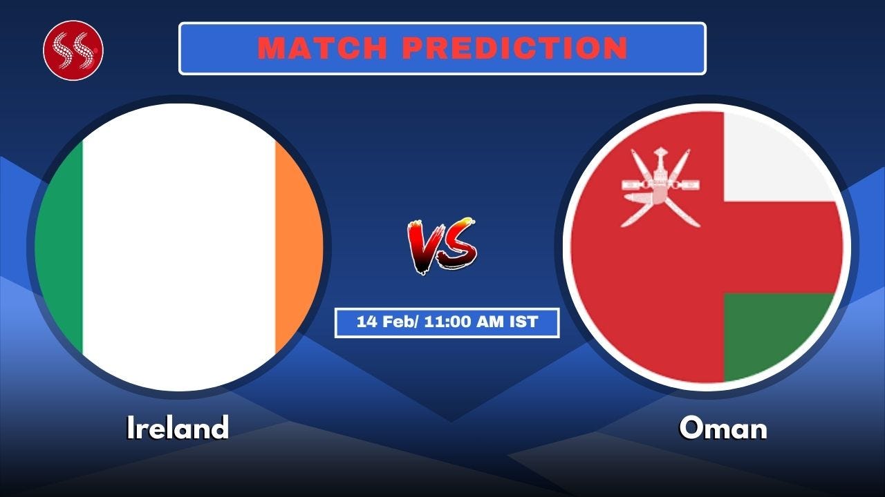 IRE vs OMA Today’s 22nd T20I Match Preview: Explosive Match & Pitch Report