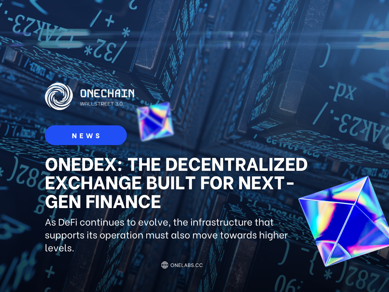 OneDEX: The Decentralized Exchange Built for Next-Gen Finance