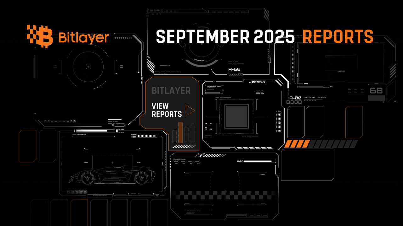 Bitlayer Monthly Report — September 2025
