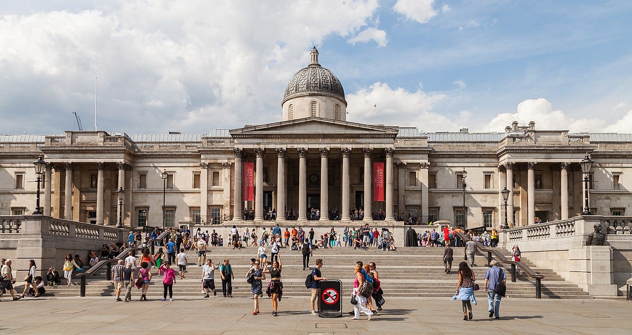 The National Gallery, Londin: CC BY-SA 4.0
