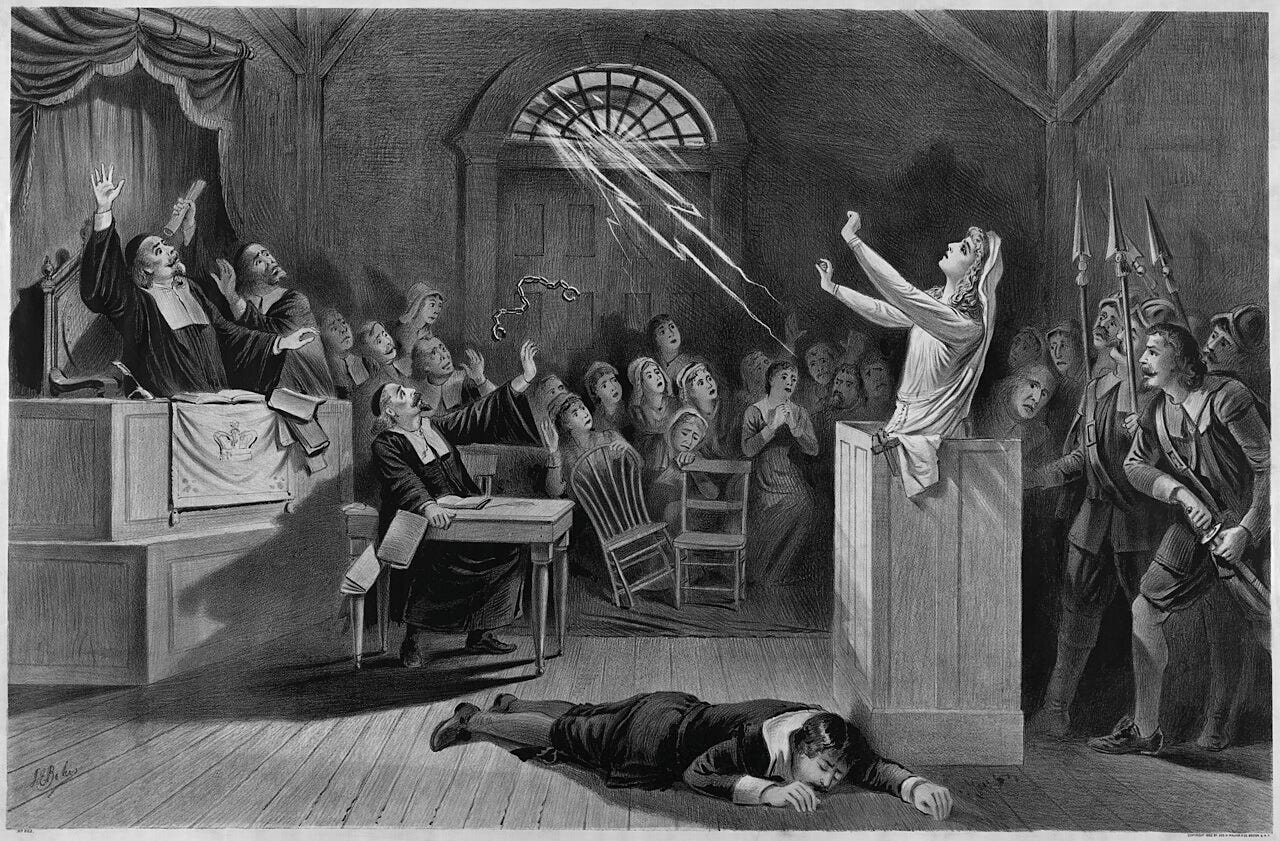 Hunted during the Salem witch Trials