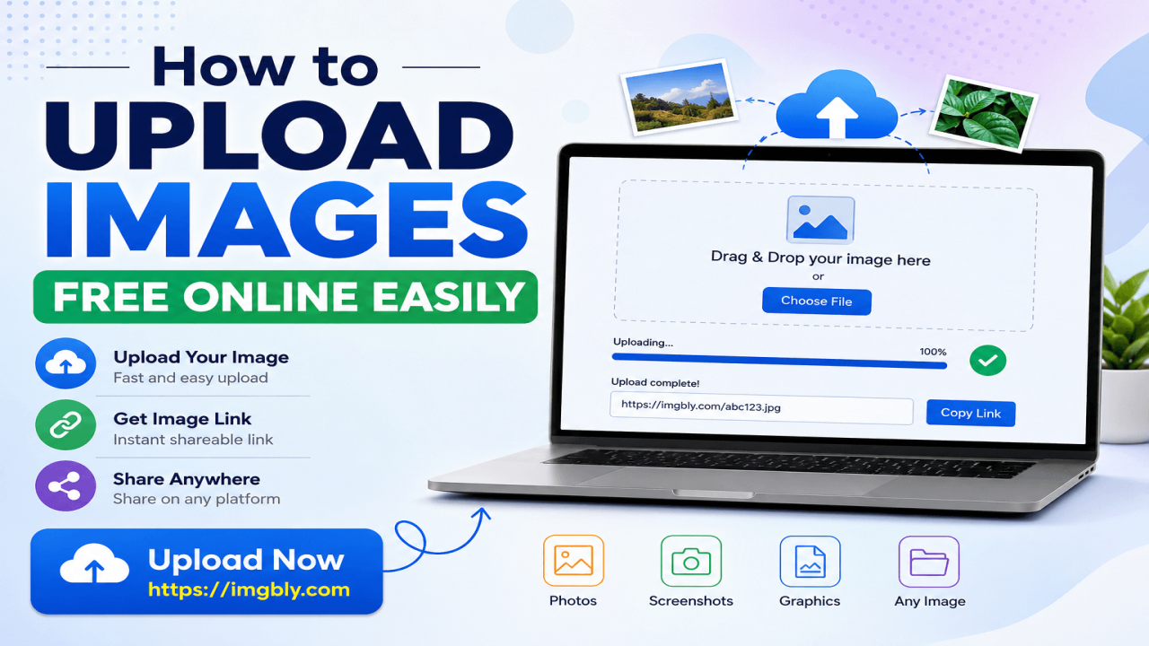How to Upload Images Online for Free Easily