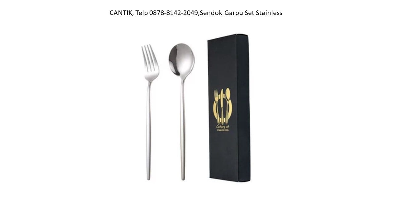 Sendok Garpu Set Souve