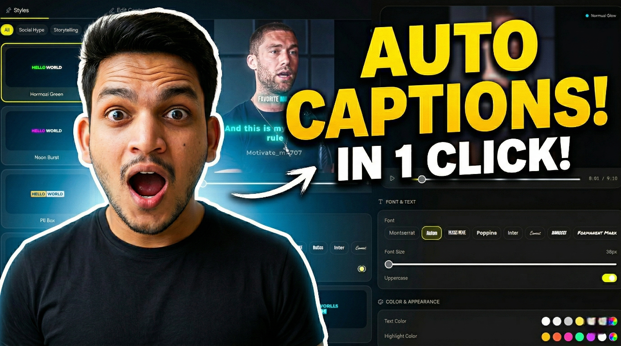 How To Add Auto Captions On Video — Auto Subtitles For Video