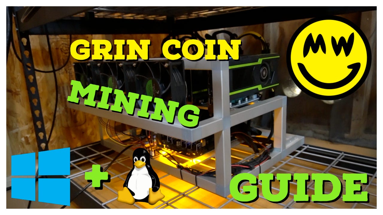 Grin mining. Grin coin.