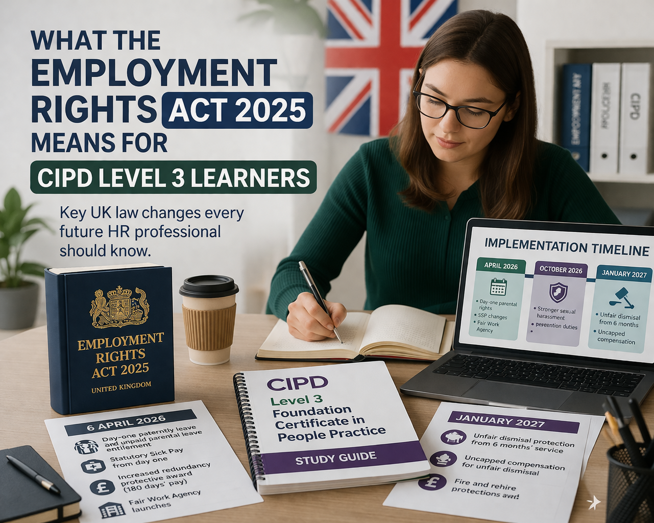 What the Employment Rights Act 2025 means for CIPD Level 3 learners
