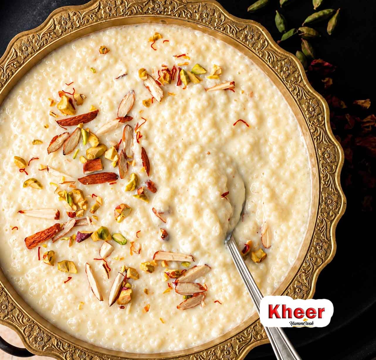 Easy Kheer Recipe: A Creamy Indian Rice Pudding Dessert