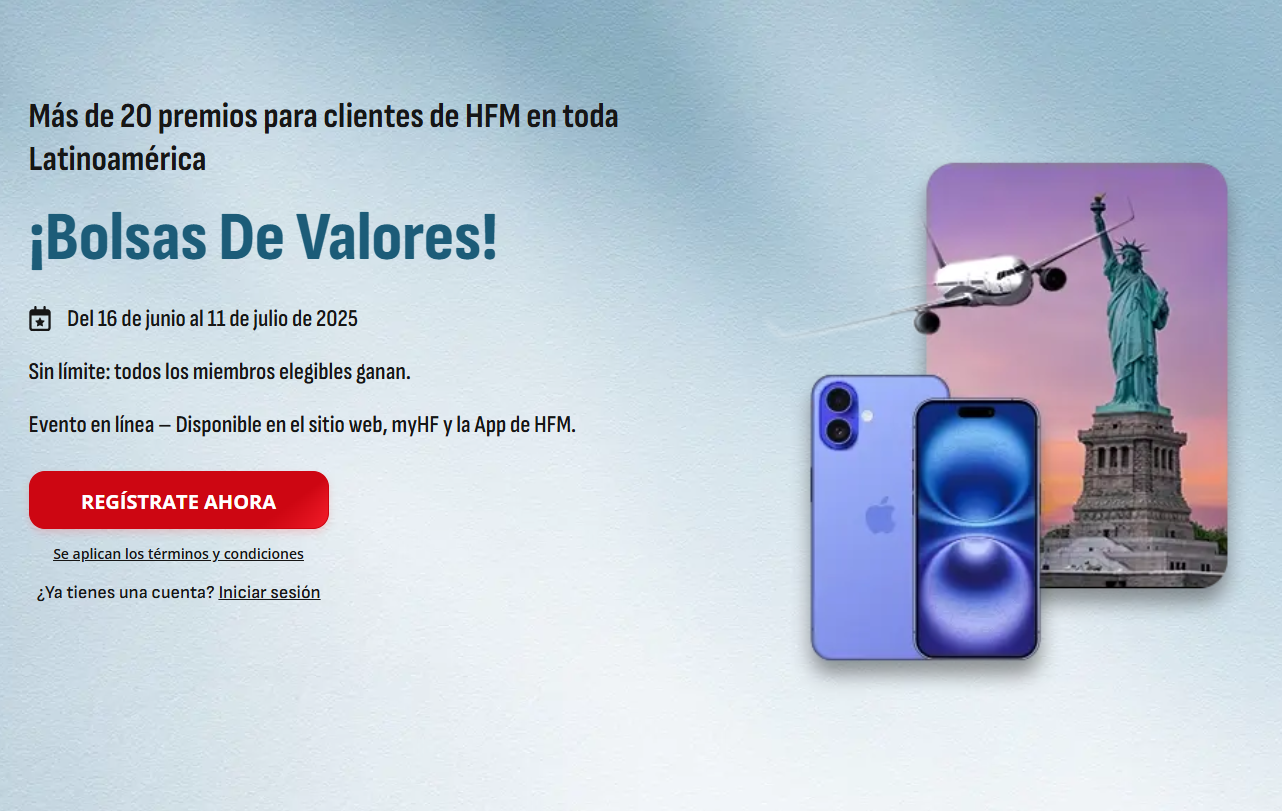Sorteo Bolsa de Valores de HF Markets: ¡Premios increíbles para traders en Latinoamérica!