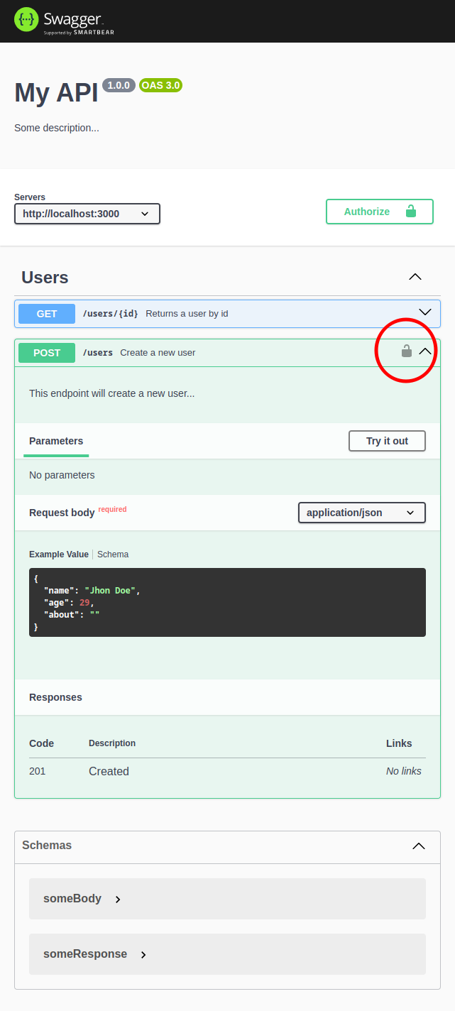 Documentação automática de APIs em Node.js com Swagger — Parte 2