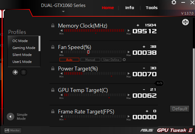 Hash rate improvement with Nvidia ASUS 1060 / 1070 GPU for Ether-Like  Mining & GPU Tweak II | by robek 'rw' world | robek.world