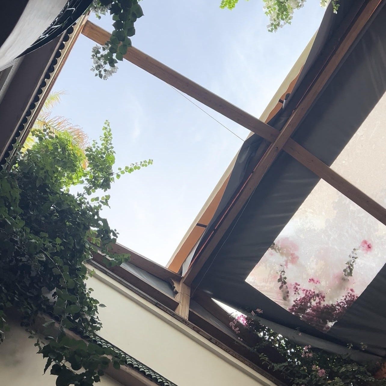 Çatısız Bahçe: Riad Arabesque ve Le Jardin Secret,Marakeş-FAS