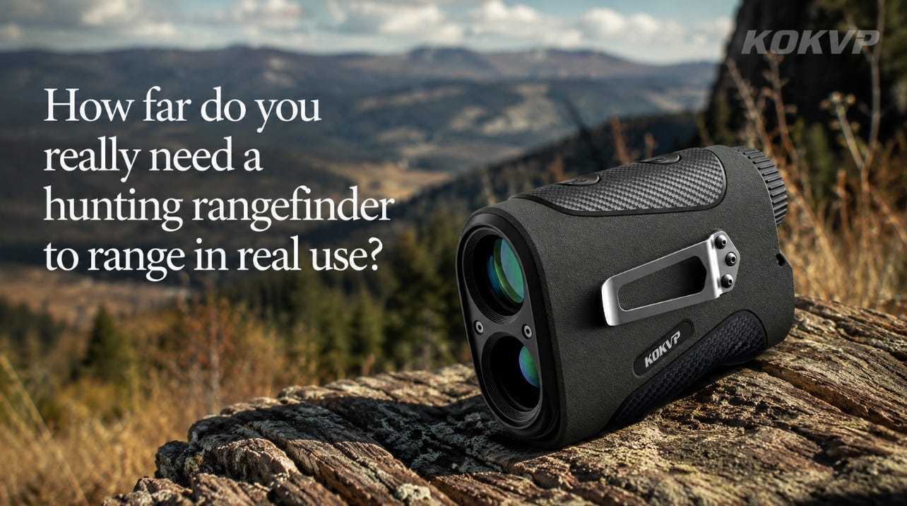 How far do you really need a hunting rangefinder to range in real use?