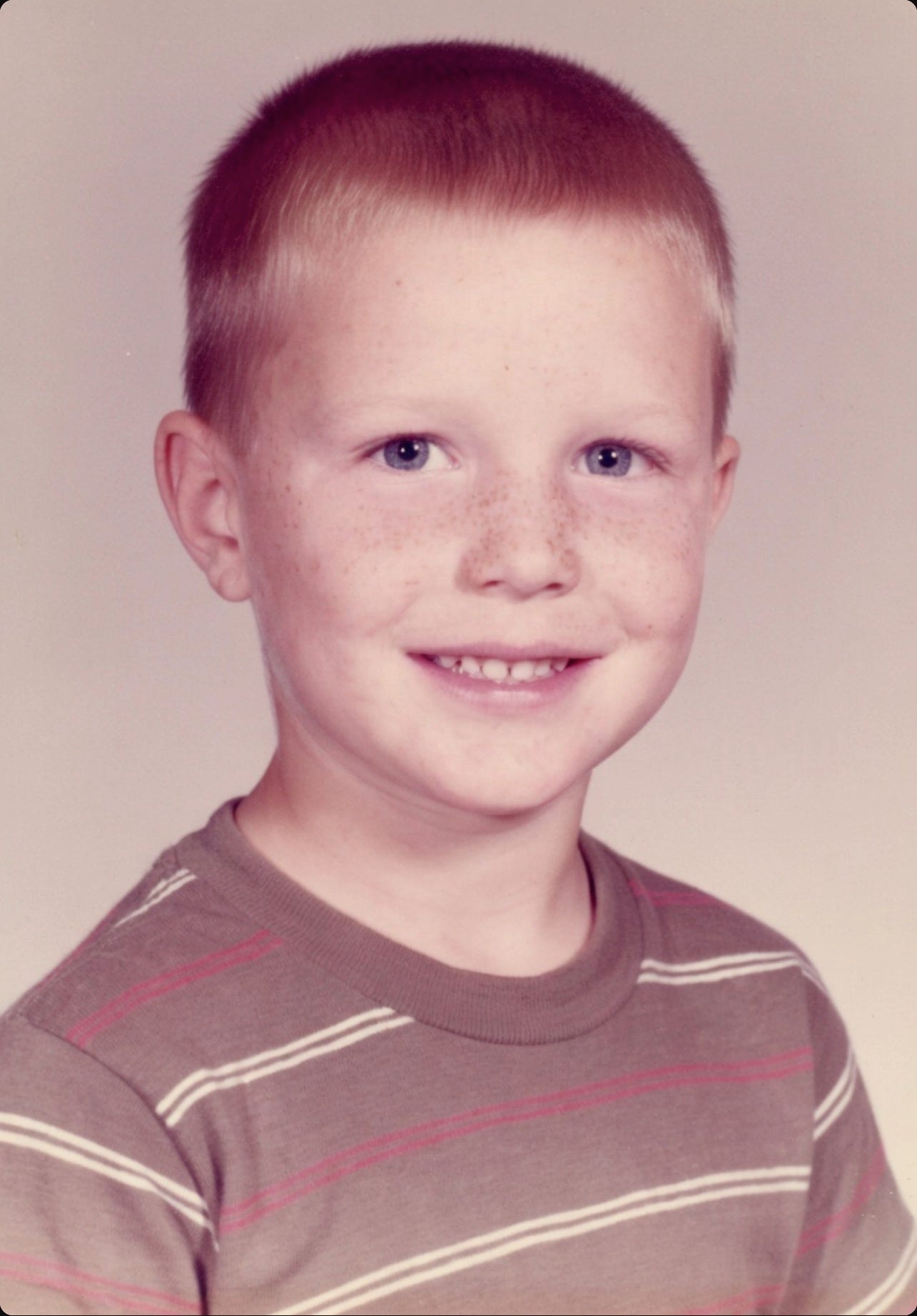 John Wsol about age 6