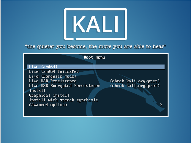 Installing Kali Linux from USB. Linux. When most people think about… | by  Garrett Mills | Medium