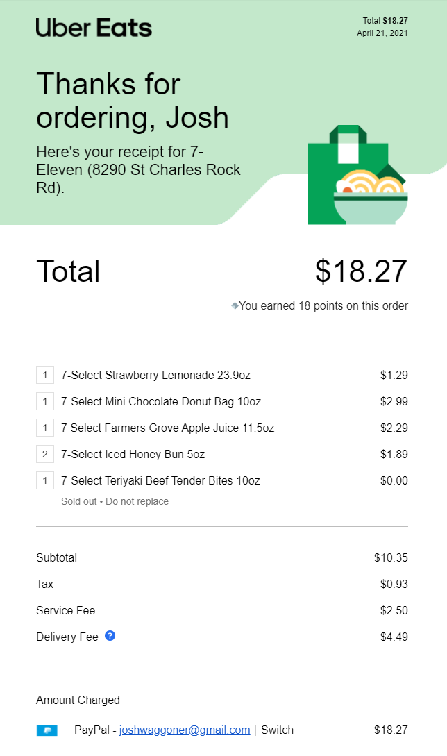 Trying to Get a Refund from UberEats is Impossible | by Josh