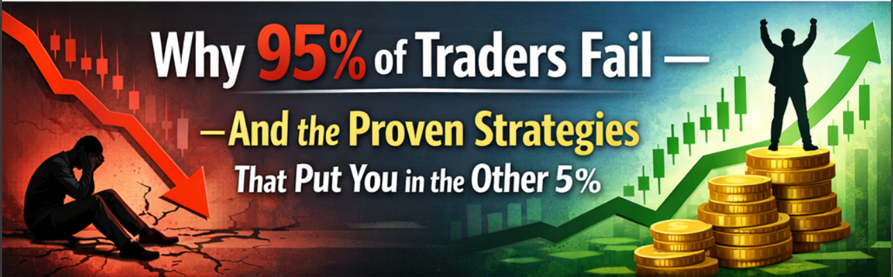 Why 95% of Traders Fail — And the Proven Strategies That Put You in the Other 5%