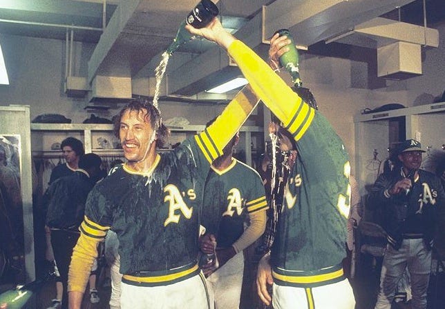 The Oakland Athletics: Celebrating 50 Years of Great Uniforms, by Seth  Poho, Poho's Bullpen