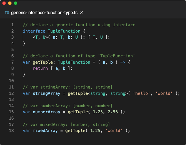 typescript - Extending interfaces and hover hints - Stack Overflow