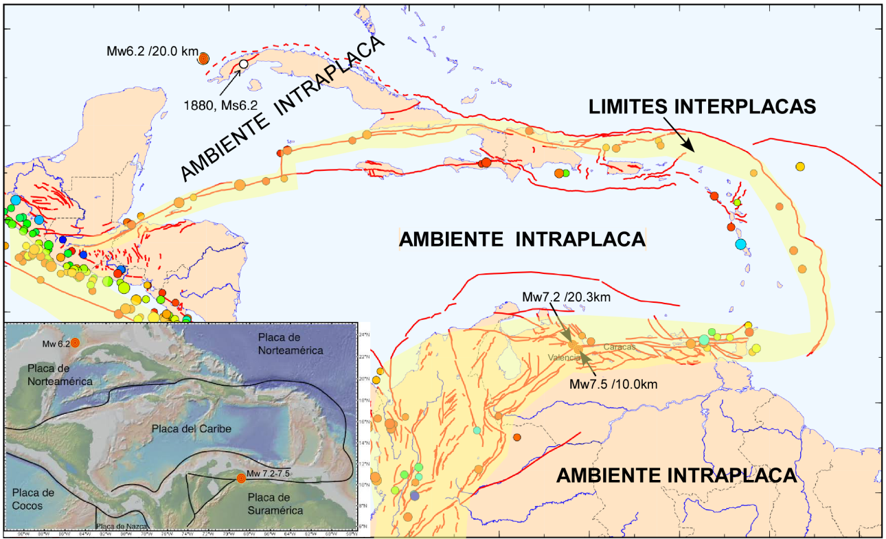 Lecciones de los eventos sísmicos en Cuba occidental y norte de Venezuela