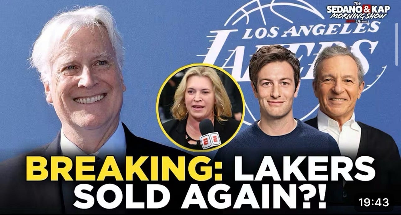 12.5 Billion Reasons Why I Hate The Lakers New Deal