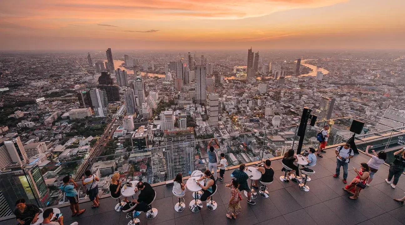 Bangkok combines modern city life, incredible food, shopping, and vibrant nightlife.