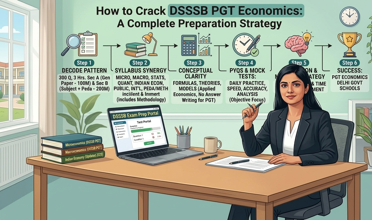 How to Crack DSSSB PGT Economics: A Complete Preparation Strategy