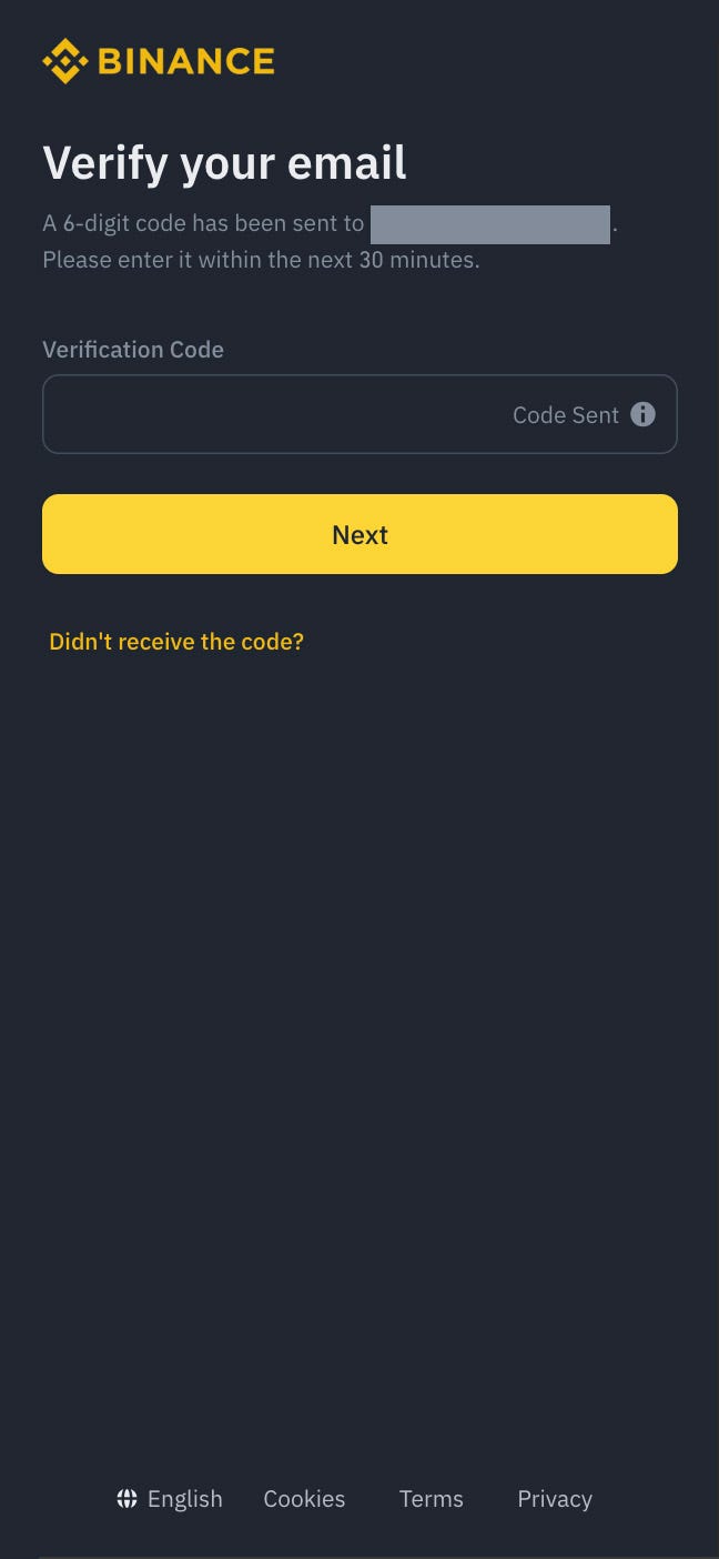 How to Register on Binance and Complete KYC Verification | by ALTINVEST |  Medium