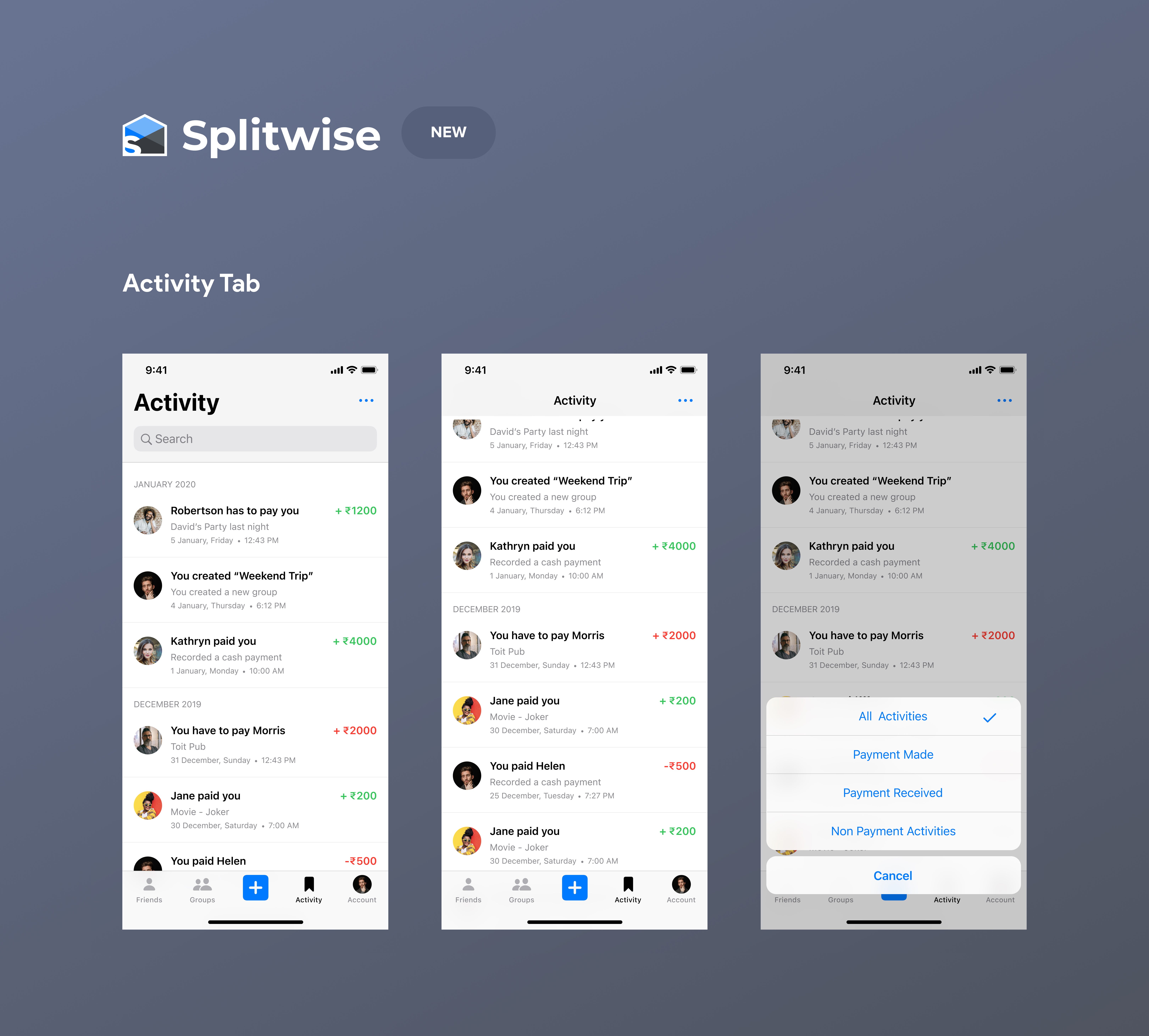 Splitwise, redesigned – The Splitwise Blog