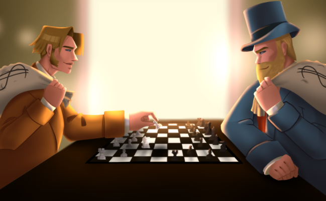 Lexica - Chess pieces made doodles in the metaverse world