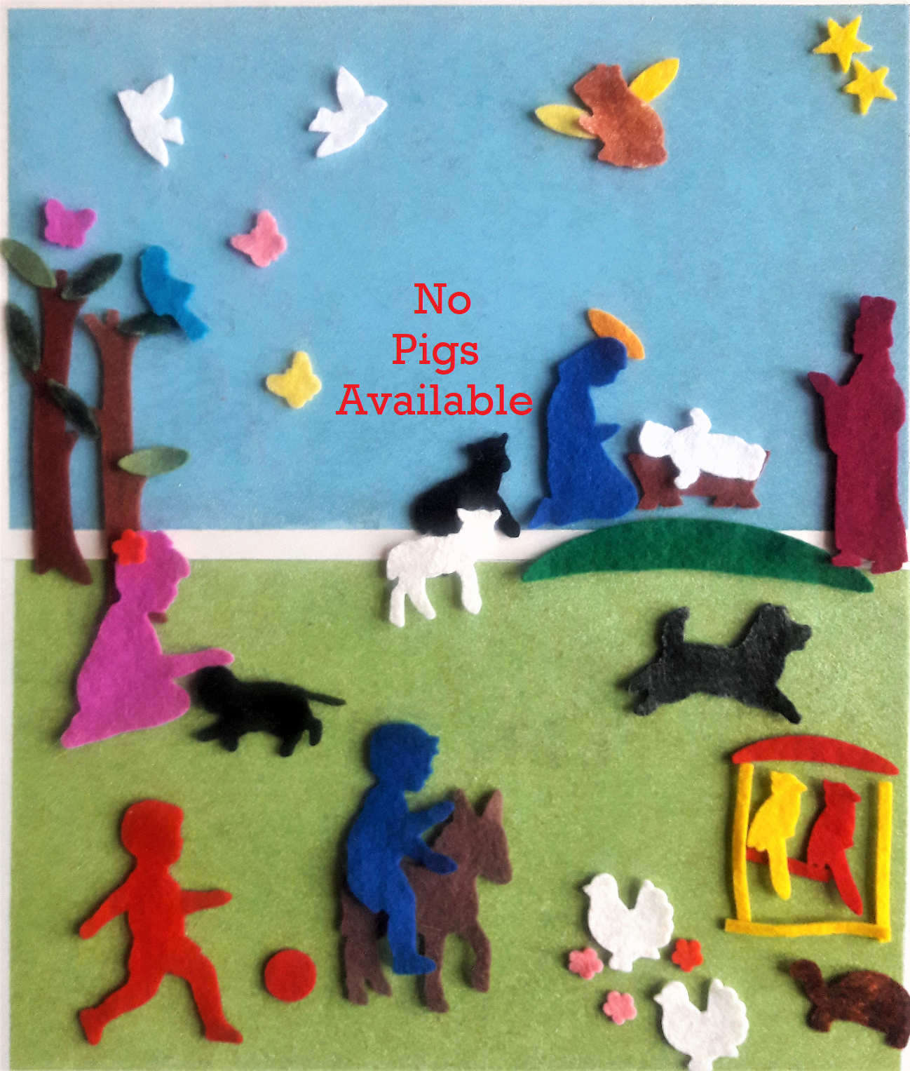 Fuzzy Felt creation by May More