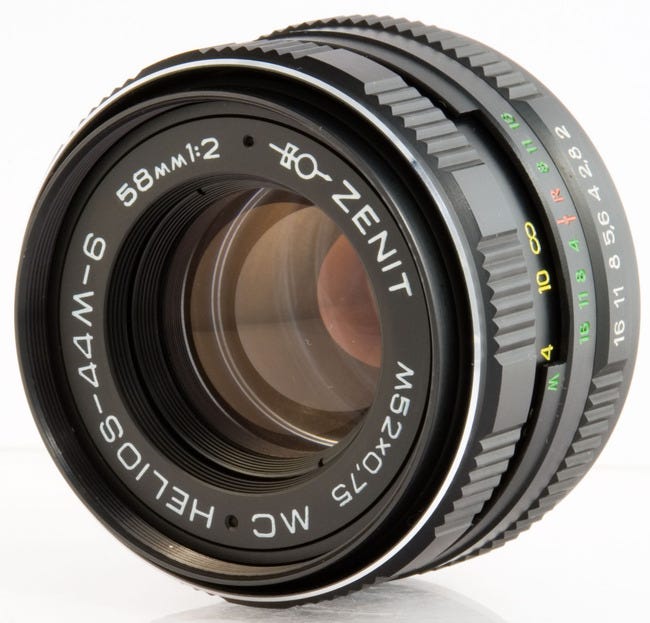 Helios 44 58mm f2 m42 Lensler —. Merhabalar, | by Muhammed Mulbay
