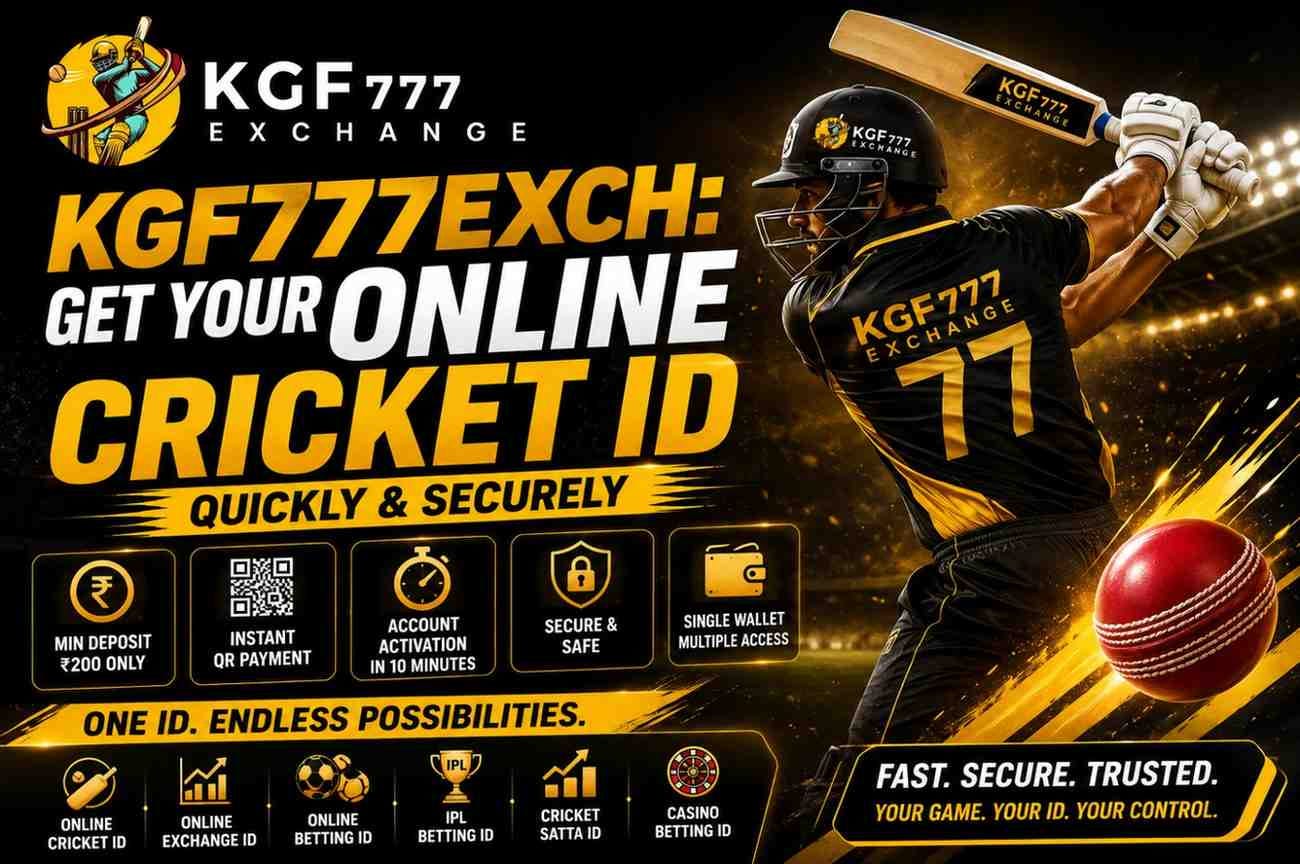 KGF777EXCH: Get Your Online Cricket ID Quickly & Securely